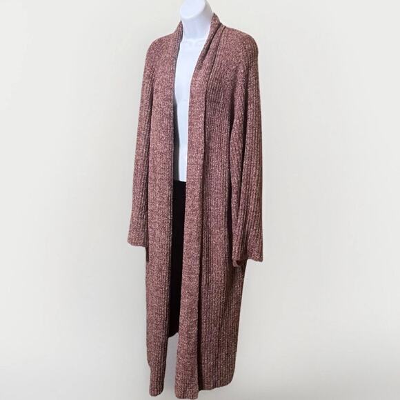 Barefoot Dreams Sweaters - NWOT Barefoot Dreams Long Cardigan Sweater 1X Heavy Knit Lounge Cozy Luxurious